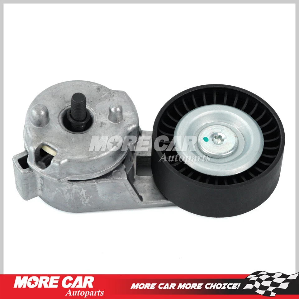 Conjunto de tensor de correa Serpentine para 00-06 Jeep Wrangler 99-04 Grand Cherokee Foto 1 de 4