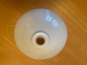 Vintage Opaque Milk Glass Light Shade - Picture 1 of 4