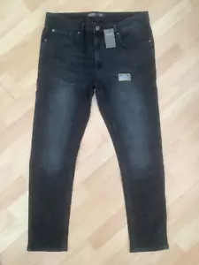 Burton Stretch Skinny blue denim jeans 30”W - Picture 1 of 2