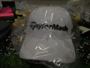 Taylormade White Tour Cage M/L Fitted Golf Hat w/SIM TP5 logo stretch fit - Picture 1 of 4