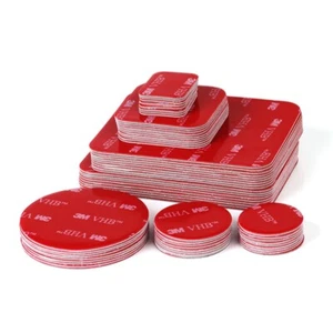 2 x Doppelseitiges Extra Dicke: 2,1mm Klebepads Transparent Stark - Bild 1 von 12