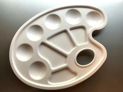 Mischpalette GROß 23x17cm Farbpalette Palette Malpalette Farbmischpalette Pinsel - Bild 1 von 2