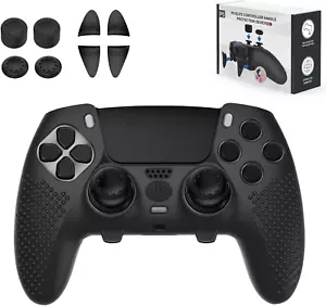 PS5 Edge Controller Cover - Protective Case for Playstation 5 with 4PCS Thumb  - Picture 1 of 12