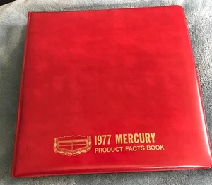 1977 Mercury Color & Upholstery Origina Sales Dealer Book Manual Cougar Zephyr - Picture 1 of 12
