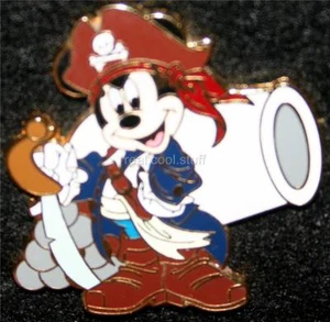 Piratas del Caribe-Juego de Pines Inicio-Pirata Mickey - Imagen 1 de 1