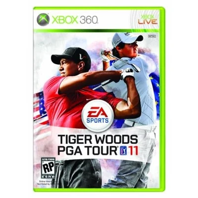 Tiger Woods PGA Tour 11 For Xbox 360 Golf Very Good 6E - Image 1 of 3