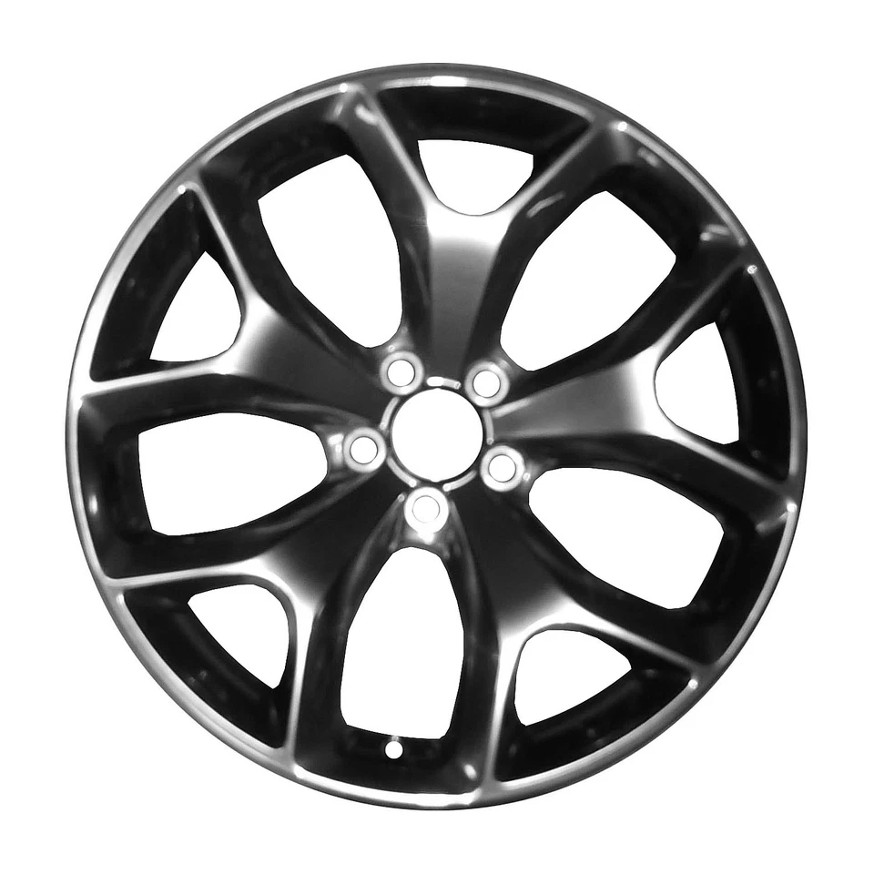 Roda hipersilver recondicionada 20x8 pintada cinza escuro serve para 560-02523 - Imagem 1 de 1