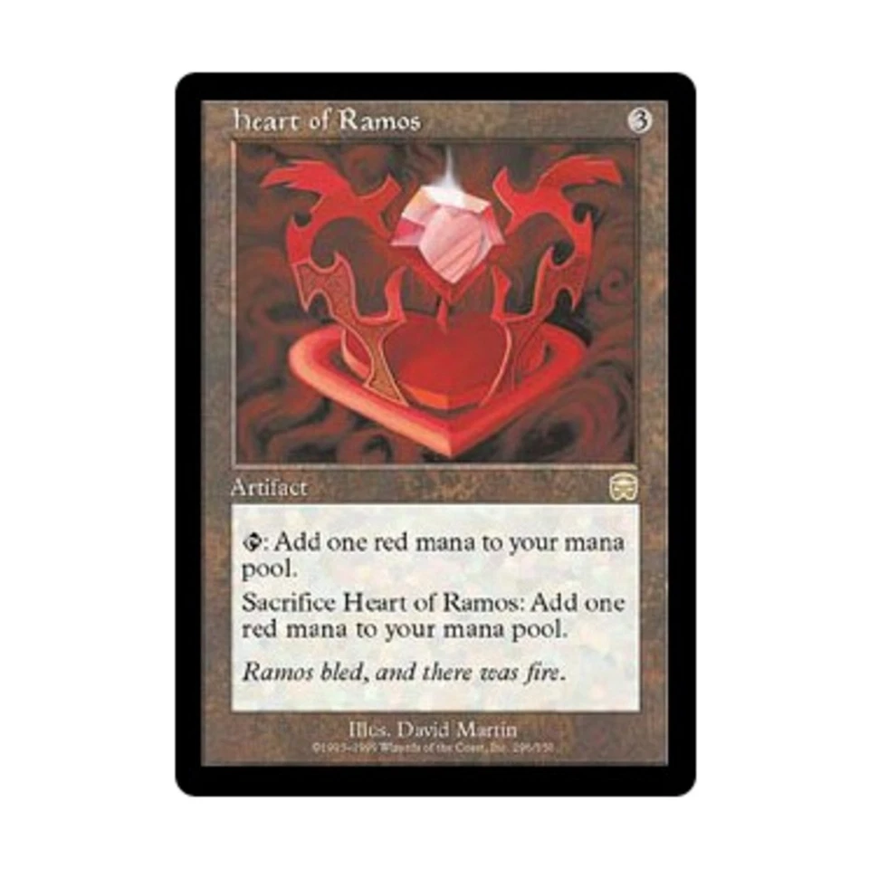 WOTC MtG Mercadian Masques Heart of Ramos (R) (Foil) NM - Image 1 of 1