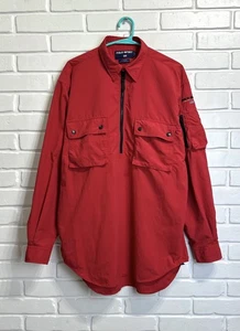 Polo Sport Ralph lauren Light nylon Jacket Shirt Mens SZ L RED - Picture 1 of 7