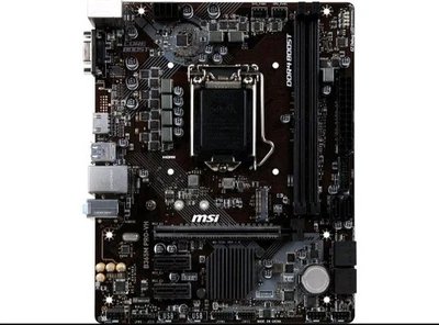 MSI B365M Pro-VH Motherboard Intel B365 2*DDR4 LGA1151 Micro ATX VGA USB2.0 HDMI - Image 1 of 4