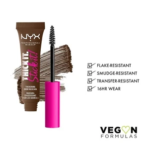 NYX PROFESSIONAL MAKEUP Thick It Stick It Thickening Brow Mascara, BRUNETTE - Bild 1 von 6