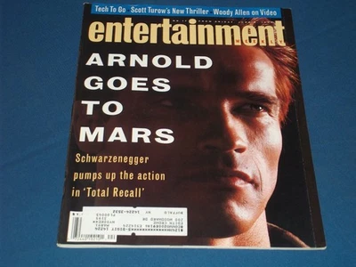 1990 JUNE 8 ENTERTAINMENT WEEKLY MAGAZINE - ARNOLD SCHWARZENEGGER - H 11046 - Image 1 of 2