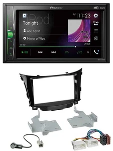 Pioneer 2DIN MP3 DAB USB Bluetooth Autoradio für Hyundai i30 (ab 12) - Bild 1 von 7