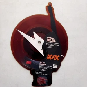 ACDC Shake Your Foundations geformte Vinyl Schallplatte Atlantic Rock Musik - Bild 1 von 13