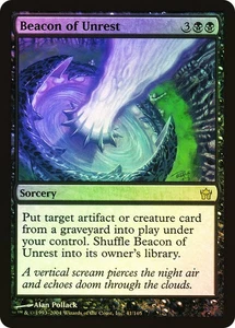 MTG FOIL Beacon of Unrest  - Fifth Dawn #041 - Picture 1 of 1