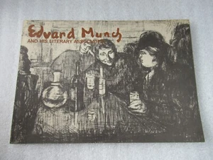 1979 Edvard Munch and His Literary Associates Exhibition Catalogue PB - Picture 1 of 8
