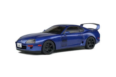 1:18 1993 Toyota Supra MK4 (A80) -- Streetfighter Dark Blue -- Solido - Image 1 of 4
