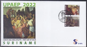 Surinam - Suriname Issue FDC 2022 (471) Art - Classic Paintings - Picture 1 of 1