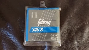 New Old Stock GIBSON Electric Guitar Medium Gauge G340s Strings - Picture 1 of 2