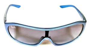 NEW Ray Ban JUNIOR RJ9039-S 151/8F Sunglasses Blue Frames Gray Lens Kids Eyewear - Picture 1 of 1