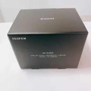 Fujifilm Fuji TCL-X100 II Tele Conversion Lens for X100- New in stock -Black - Picture 1 of 5