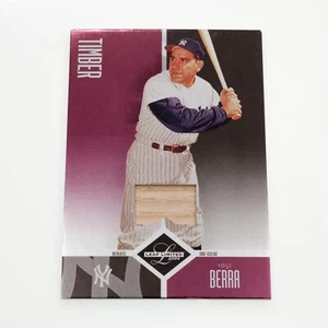 2004 Donruss Leaf Limited Yogi Berra Game-Used Schläger Karte #229 /100 NM - Bild 1 von 6
