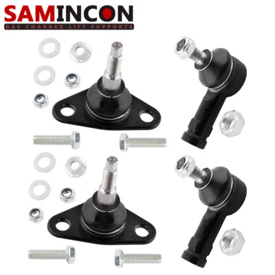 4x Junta de rótula inferior de varilla de amarre exterior delantera para Volvo 740 85-92 745 760 780 940 960 Foto 1 de 4