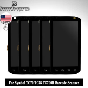 Pantalla LCD 5 PIEZAS + Digitalizador de pantalla táctil 83-173075-01 para Symbol TC70 TC75 - Imagen 1 de 5