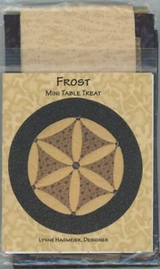 Kansas Troubles Quilters Hagmeier Frost Mini Tisch Leckerli 17" runder Topper KIT - Bild 1 von 2