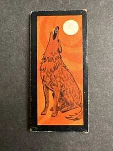 Dark Shadows 1968 Replacement Cardboard Marker Pawn Orange Howling Wolf Warewolf - Picture 1 of 4