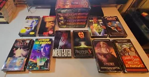 Horror Vhs Movie Lot | 16ct | The Meateater | Ghost Stories | 1984 | Sphinx - Bild 1 von 13