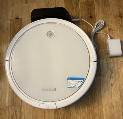 BISSELL Spinwave 28599 Wet and Dry Robotic Vacuum Cleaner - Pearl White - Image 1 of 4