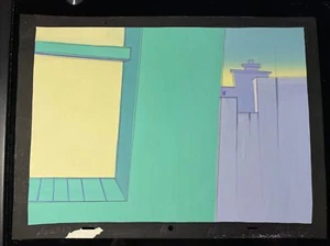Animación cel FONDOS producción arte celdas anime dibujos animados vintage Disney BG34 - Imagen 1 de 2