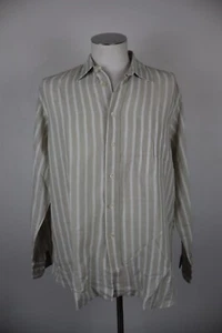 Valentino Cotton Shirt Man Size 41 16 Casual Vintage - Picture 1 of 8