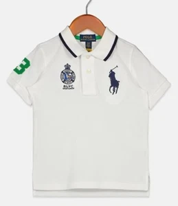 Ralph Lauren Polo Toddler's Embroidered Short Sleeve Polo Shirt - Picture 1 of 2