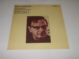 PAUL KURZBACH - LP - Trio für Violine, Violoncello und Klavier -Streichquartette - Bild 1 von 3