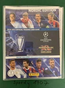 Panini Adrenalyn Champions Binder Collection Binder Nordic Edition 2015 Limited 2014 - Picture 1 of 1