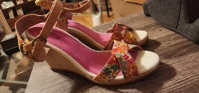 Женские туфли-слинги на танкетке Sperry Top-Sider Espradrilles размер 10 M STS91646 - Изображение 1 из 3