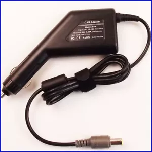 Laptop DC Adapter Car Charger + USB for Lenovo ThinkPad T430s 2352 2354 2355 - Picture 1 of 4