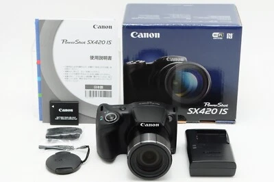 [TOP MINT w/Box] Canon PowerShot SX 420 IS 42x Digital English Menu From JAPAN - Image 1 of 4