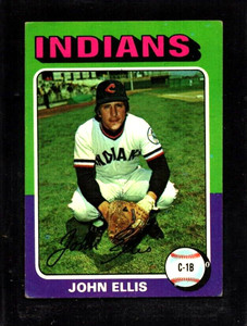 1975 Topps - #605 John Ellis