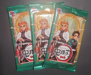 Demon Slayer Kimetsu No Yaiba 3 × (UNOPENED PACKS) - Picture 1 of 4