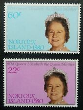 Norfolk Island 80th Birthday Queen Mother Elizabeth 1980 Royal (stamp) MNH