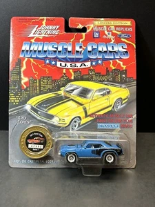 Johnny Lightning - Muscle Cars EE. UU. 1971 Hemi Cuda Azul Escala 1:64 Diecast - Nuevo - Imagen 1 de 11