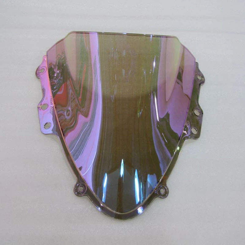 Iridium Screen Double bubble Windshield For Suzuki GSXR600 GSXR750 K4 2004 2005 — 第 1/1 张图片