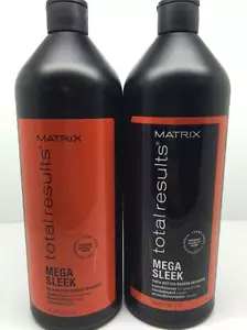 MATRIX Total Results Mega Sleek Lisse Shampoo & Conditioner Duo 1000ml + 2 Pumps - Picture 1 of 1