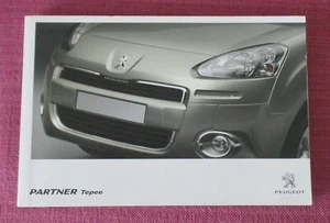 PEUGEOT PARTNER TEPEE (2012 - 2015) OWNERS MANUAL - USER GUIDE - HANDBOOK - Picture 1 of 6