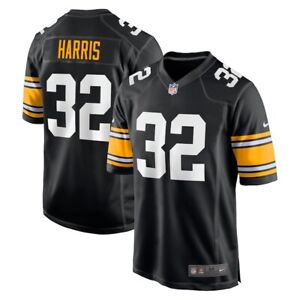 Pittsburgh Steelers Franco Harris Nike Black Alternate NFL Retired Game Jersey
