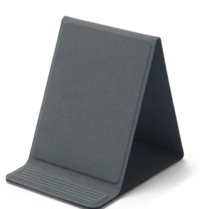 Muji faltbarer Smartphone Ständer dunkelgrau Breite 72 x Tiefe 93 x Höhe 8 mm - Bild 1 von 7
