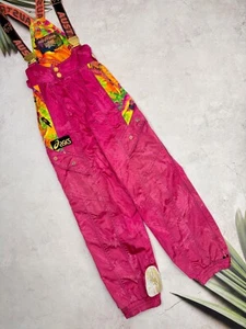 Vintage Austria Ski Power Team Snow Bib Pants by Asics size 76 - 79 / W4 - 189 - Picture 1 of 24